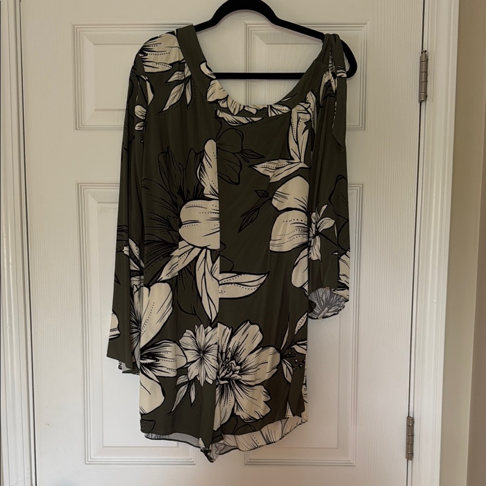 Farm rio Floral Print romper